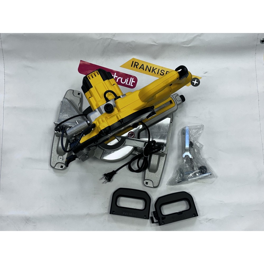 EKSPOZICINĖS DWS774 DeWALT 216 mm skersinio pjovimo staklės 1400W