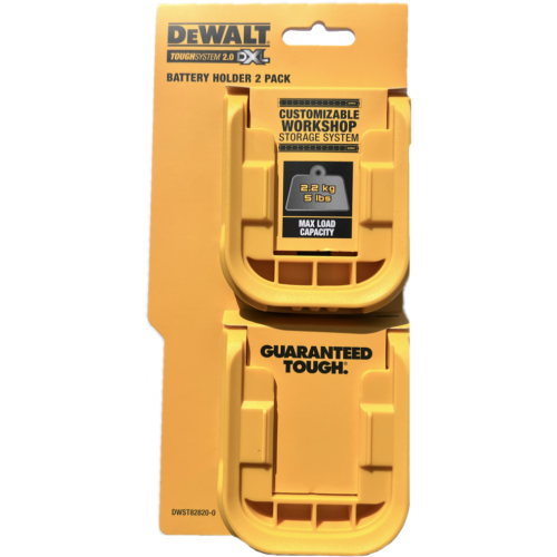 DWST82820-0 DeWALT ToughSystem 2.0 DXL akumuliatorių laikiklių rinkinys (2 vnt.)