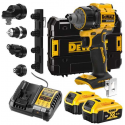 DCD803P2T DeWALT 18V XR akumuliatorinis suktuvas-gręžtuvas (2×5.0 Ah)