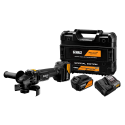 DCG405MP2T DeWALT 18V XR akumuliatorinis kampinis šlifuoklis (125 mm, 2×5.0 Ah, TSTAK)