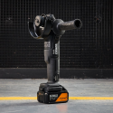 DCG405MP2T DeWALT 18V XR akumuliatorinis kampinis šlifuoklis (125 mm, 2×5.0 Ah, TSTAK)