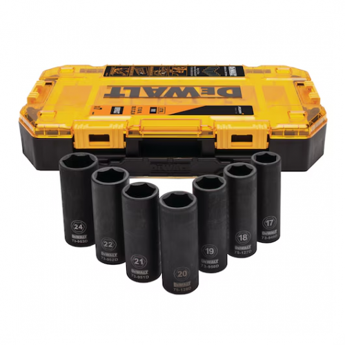 DT70905 DeWALT 1/2″ smūginių galvučių rinkinys