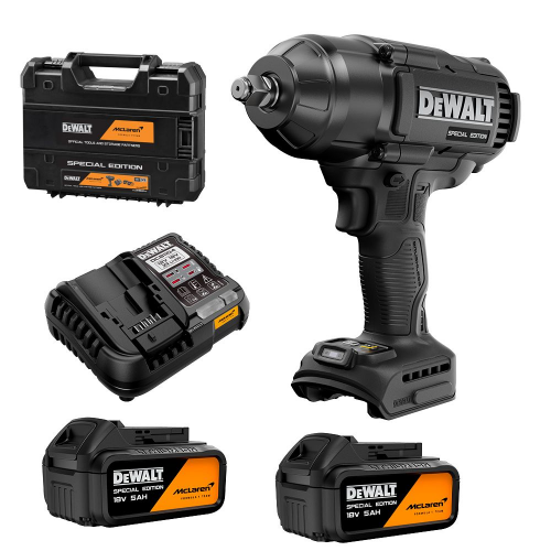 DCF99MP2T DeWALT 18V XR 1/2″ aukšto sukimo momento smūginis veržliasukis, 2×5.0 Ah