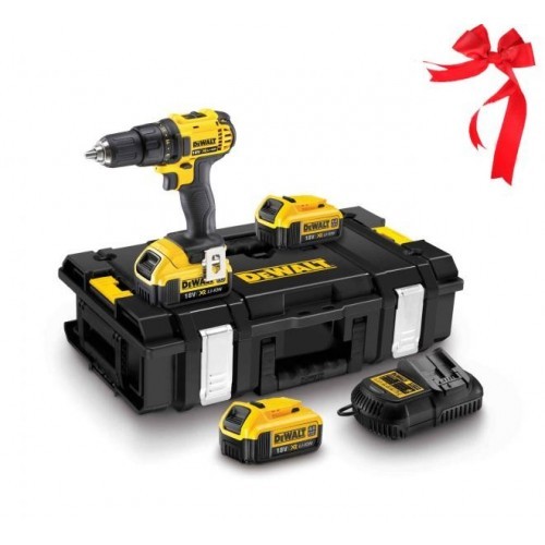 DeWALT 18 V XR 4.0 Ah Li-Ion akumuliatorinis suktuvas - gręžtuvas