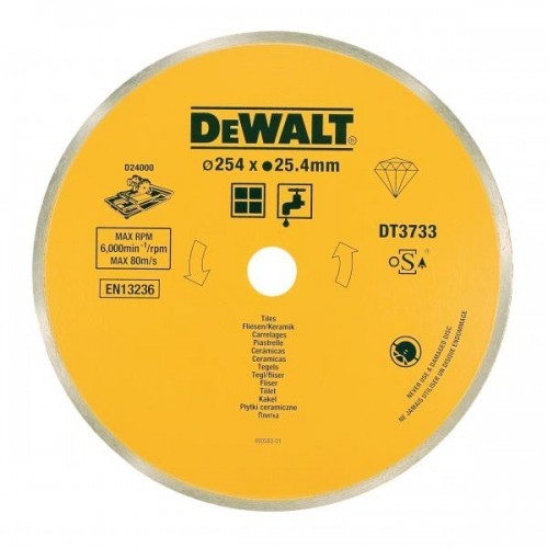 DT3733 DeWALT plytelių pjovimo diskas