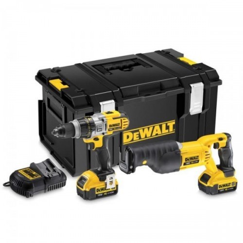 DCK292M2 DeWALT 18V įrankių rinkinys (2x4.0 Ah)