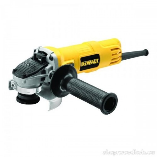 DWE4150 DeWALT 115 mm kampinis šlifuoklis