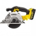 DCS373M2 DeWALT 18V diskinis pjūklas metalui (2x4.0 Ah)