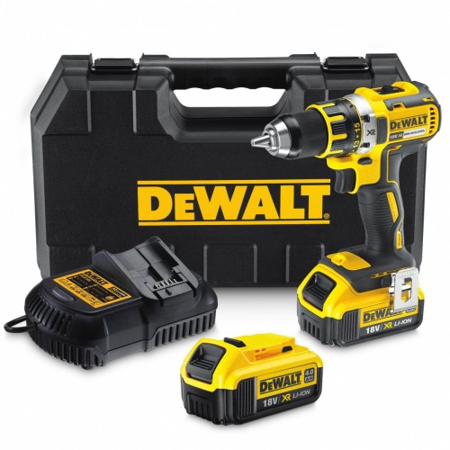 DCD790M2 DeWALT 18V suktuvas – gręžtuvas (2x4.0 Ah)