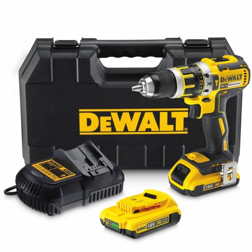 DCD795D2 DeWALT 18V suktuvas – smūginis gręžtuvas (2x2.0 Ah)