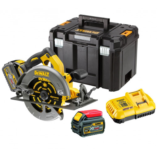 DCS575T2 DeWALT FLEXVOLT 54V diskinis pjūklas (2x6.0 Ah)