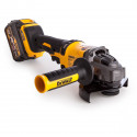 DCG414T2 DeWALT FLEXVOLT 54V kampinis šlifuoklis (2x6.0 Ah)