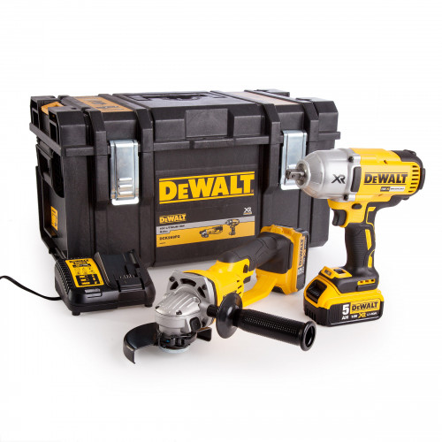 DCK269P2 DeWALT 18V įrankių rinkinys (2x5.0 Ah)